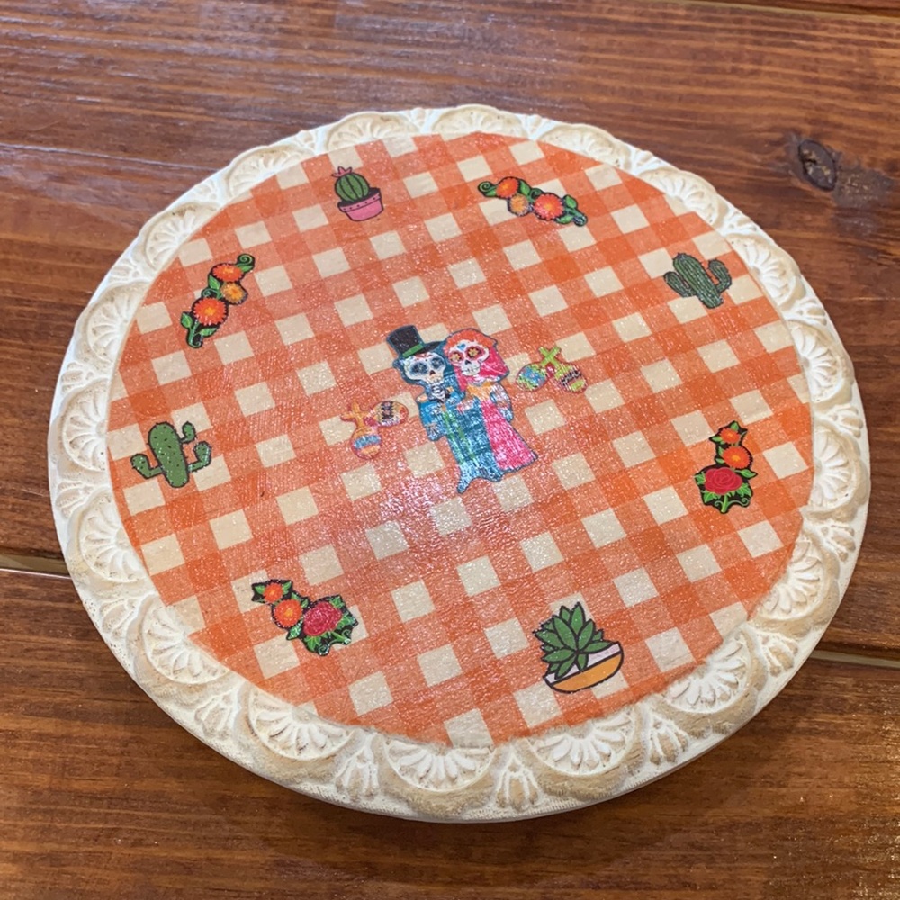 Day of the Dead Lazy Susan